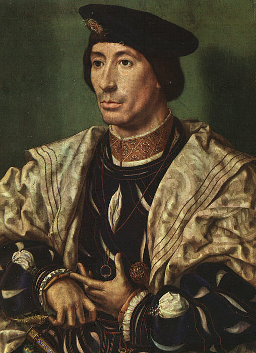 Portrait of Baudouin of Burgundy sg